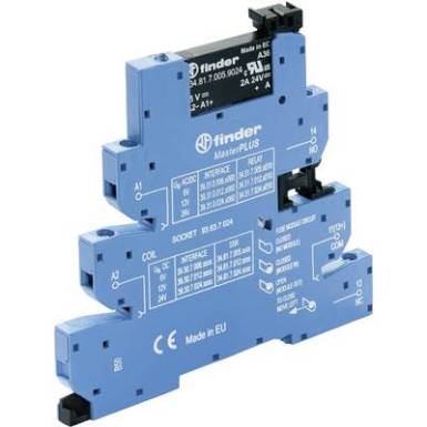 Finder Félvezető relé 1 db 39.30.3.230.9024 Terhelési áram (max.): 2 A Kapcsolási feszültség (max.): 24 V/DC Finder Félvezető relé 1 db 39.30.3.230.9024 Terhelési áram (max.): 2 A Kapcsolási feszültség (max.): 24 V/DC