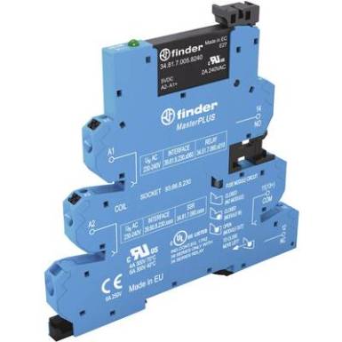 Finder Félvezető relé 1 db 39.60.0.024.9024 Terhelési áram (max.): 2 A Kapcsolási feszültség (max.): 24 V/DC Finder Félvezető relé 1 db 39.60.0.024.9024 Terhelési áram (max.): 2 A Kapcsolási feszültség (max.): 24 V/DC