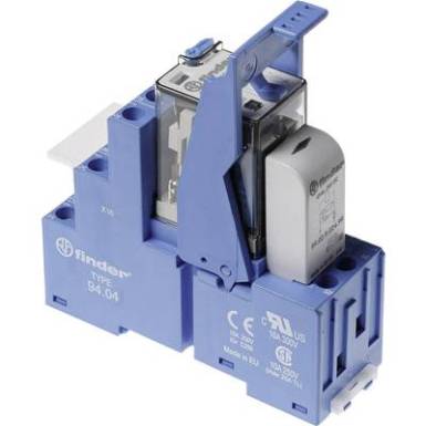 Relé modul 1 db Finder 58.34.9.220.0050 Névleges feszültség: 220 V/DC Max. kapcsolási áram: 7 A 4 váltó Relé modul 1 db Finder 58.34.9.220.0050 Névleges feszültség: 220 V/DC Max. kapcsolási áram: 7 A 4 váltó