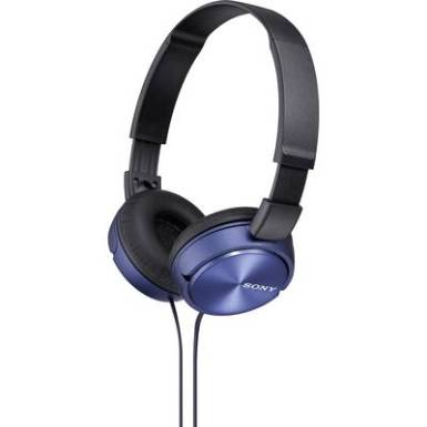 Sony MDR-ZX310 Fejhallgató On Ear Összehajtható Kék Sony MDR-ZX310 Fejhallgató On Ear Összehajtható Kék