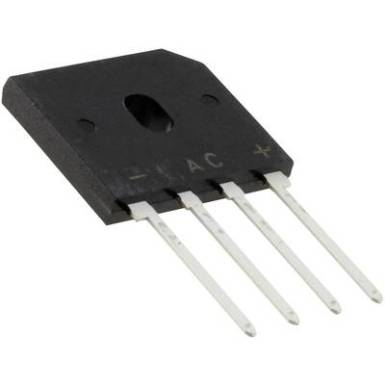 Híd egyenirányító ON Semiconductor GBU6K GBU 800 V 6 A Egyfázisú Híd egyenirányító ON Semiconductor GBU6K GBU 800 V 6 A Egyfázisú