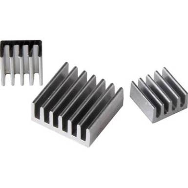 RB-heatsink ATT.LOV.FITS4_SERIES_DEVELOPMENTKITS: Raspberry Pi, Banana Pi Ezüst RB-heatsink ATT.LOV.FITS4_SERIES_DEVELOPMENTKITS: Raspberry Pi, Banana Pi Ezüst