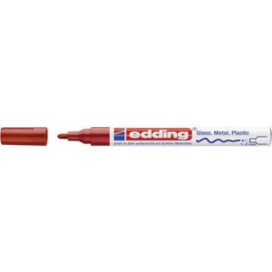 Edding Lakk jelölő 4-751-9-002 Piros 1 mm, 2 mm 1 db/csomag Edding Lakk jelölő 4-751-9-002 Piros 1 mm, 2 mm 1 db/csomag
