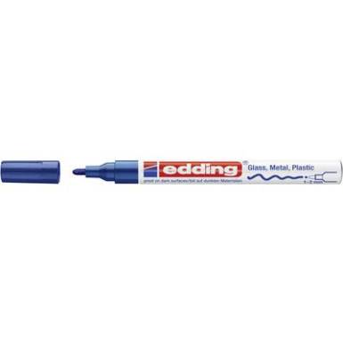 Edding Lakk jelölő 4-751-9-003 Kék 1 mm, 2 mm 1 db/csomag Edding Lakk jelölő 4-751-9-003 Kék 1 mm, 2 mm 1 db/csomag