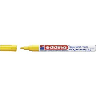 Edding Lakk jelölő 4-751-9-005 Sárga 1 mm, 2 mm 1 db/csomag Edding Lakk jelölő 4-751-9-005 Sárga 1 mm, 2 mm 1 db/csomag
