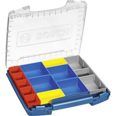 Bosch Professional i-BOXX 53 Rendszerező hordtáska (H x Sz x Ma) 316 x 357 x 53 mm Rekeszek: 12 Változtatható alsó osztás Bosch Professional i-BOXX 53 Rendszerező hordtáska (H x Sz x Ma) 316 x 357 x 53 mm Rekeszek: 12 Változtatható alsó osztás