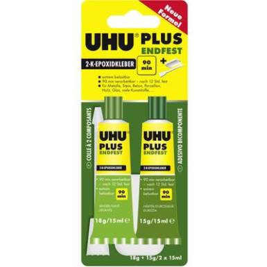 UHU ENDFEST Kétkomponensű ragasztó 45670.7 33 g UHU ENDFEST Kétkomponensű ragasztó 45670.7 33 g