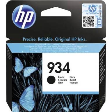 HP Tintapatron 934 Eredeti Fekete C2P19AE Nyomtatópatron HP Tintapatron 934 Eredeti Fekete C2P19AE Nyomtatópatron