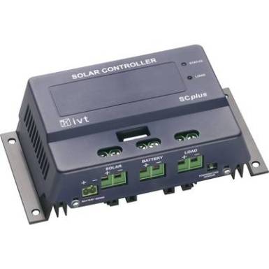 Napelem t&ouml;lt&eacute;sszab&aacute;lyoz&oacute; 12/24 V 40 A IVT SCplus 40A