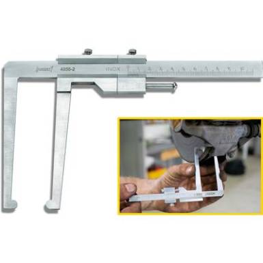 Féktárcsa ellenőrző tolómérő 60mm Hazet 4956-1 Féktárcsa ellenőrző tolómérő 60mm Hazet 4956-1