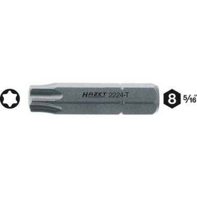 Torx bit T 45 Hazet Különleges acél C 8 1 db Torx bit T 45 Hazet Különleges acél C 8 1 db