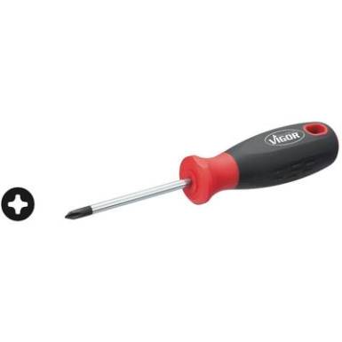 Műhely Kereszthornyú csavarhúzó Vigor PH 1 Penge hossz: 80 mm Műhely Kereszthornyú csavarhúzó Vigor PH 1 Penge hossz: 80 mm
