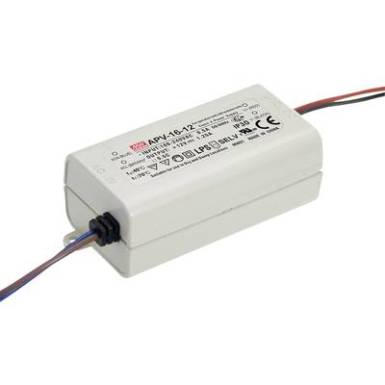 LED transzformátor Állandó feszültségű Mean Well APV-16-5 13 W 0 - 2.6 A 5 V/DC LED transzformátor Állandó feszültségű Mean Well APV-16-5 13 W 0 - 2.6 A 5 V/DC
