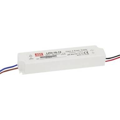 LED meghajtó Állandó feszültségű Mean Well LPH-18-36 18 W 0 - 0.5 A 36 V/DC LED meghajtó Állandó feszültségű Mean Well LPH-18-36 18 W 0 - 0.5 A 36 V/DC