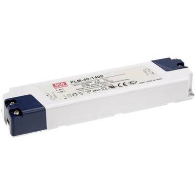 LED meghajtó Állandó áramú Mean Well PLM-25-700 25 W 0.7 A 21 - 36 V/DC Bútorhoz alkalmas LED meghajtó Állandó áramú Mean Well PLM-25-700 25 W 0.7 A 21 - 36 V/DC Bútorhoz alkalmas