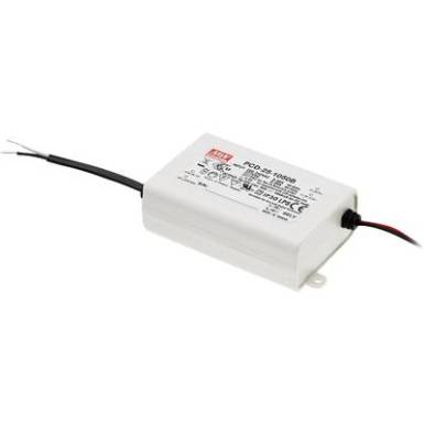 LED meghajtó Állandó áramú Mean Well PCD-25-350B 25 W 0.35 A 40 - 58 V/DC Dimmelhető LED meghajtó Állandó áramú Mean Well PCD-25-350B 25 W 0.35 A 40 - 58 V/DC Dimmelhető