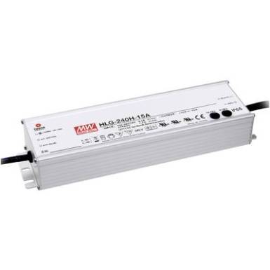 LED meghajtó, LED transzformátor Állandó feszültségű, Állandó áramú Mean Well HLG-240H-36B 241 W 6.7 A 18 - 36 V/DC Dimmelhető LED meghajtó, LED transzformátor Állandó feszültségű, Állandó áramú Mean Well HLG-240H-36B 241 W 6.7 A 18 - 36 V/DC Dimmelhető