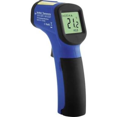 Infra hőmérő pisztoly, távhőmérő, lézeres célzóval 12:1 optikával -50 től +330 °C-ig TFA ScanTemp 330 Infra hőmérő pisztoly, távhőmérő, lézeres célzóval 12:1 optikával -50 től +330 °C-ig TFA ScanTemp 330
