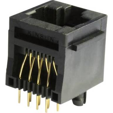 RJ 45 CAT 3 beépíthető moduláris aljzat, függőleges MEB8/8PST Fekete econ connect MEB8/8PST RJ 45 CAT 3 beépíthető moduláris aljzat, függőleges MEB8/8PST Fekete econ connect MEB8/8PST