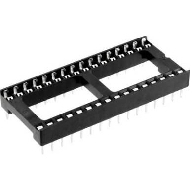 IC foglalat RM 15.24 mm 32 pól., Econ Connect ICFG32 IC foglalat RM 15.24 mm 32 pól., Econ Connect ICFG32