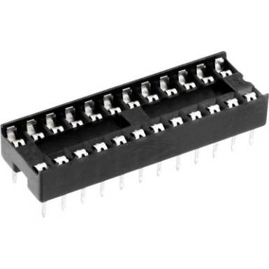 IC foglalat RM 7.62 mm 28 pól., Econ Connect ICFG28/7 IC foglalat RM 7.62 mm 28 pól., Econ Connect ICFG28/7