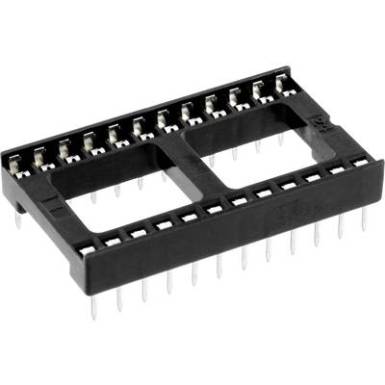 IC foglalat RM 15.24 mm 24 p&oacute;l., Econ Connect ICFG24