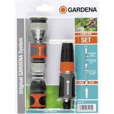 Gardena 1/2-os kerti vízcsap és locsolófej csatlakozó induló készlet Gardena System (18291) Gardena 1/2-os kerti vízcsap és locsolófej csatlakozó induló készlet Gardena System (18291)