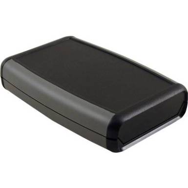 Kézi műszerdoboz 117 x 79 x 25 mm, ABS, fekete mm, Hammond Electronics 1553WBBK Kézi műszerdoboz 117 x 79 x 25 mm, ABS, fekete mm, Hammond Electronics 1553WBBK