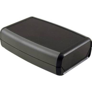 Kézi műszerdoboz 117 x 79 x 32 mm, ABS, fekete, Hammond Electronics 1553WCBK Kézi műszerdoboz 117 x 79 x 32 mm, ABS, fekete, Hammond Electronics 1553WCBK