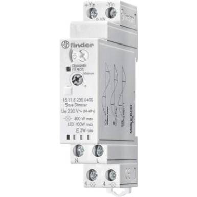 Dimmer kalapsínhez 1 db Finder 15.11.8.230.0400 Üzemi feszültség:230 V/AC Dimmer kalapsínhez 1 db Finder 15.11.8.230.0400 Üzemi feszültség:230 V/AC