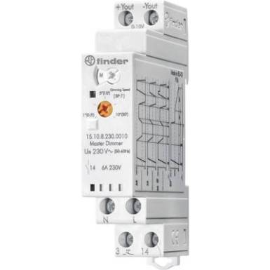 Dimmer kalapsínhez 1 db Finder 15.10.8.230.0010 Üzemi feszültség:230 V/AC Dimmer kalapsínhez 1 db Finder 15.10.8.230.0010 Üzemi feszültség:230 V/AC