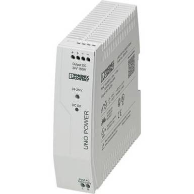 Phoenix Contact UNO-PS/1AC/24DC/150W Kalapsínes tápegység 24 V/DC 6.25 A 150 W 1 x Phoenix Contact UNO-PS/1AC/24DC/150W Kalapsínes tápegység 24 V/DC 6.25 A 150 W 1 x