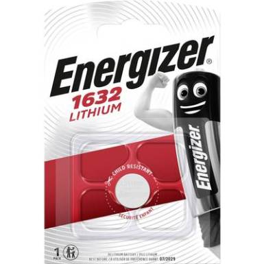 CR1632 lítium gombelem, 3 V, 130 mA, Energizer BR1632, DL1632, ECR1632, KCR1632, KL1632, KECR1632, LM1632 CR1632 lítium gombelem, 3 V, 130 mA, Energizer BR1632, DL1632, ECR1632, KCR1632, KL1632, KECR1632, LM1632