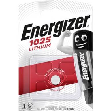 CR1025 l&iacute;tium gombelem, 3 V, 30 mAh, Energizer BR1025, DL1025, ECR1025, KCR1025, KL1025, KECR1025, LM1025