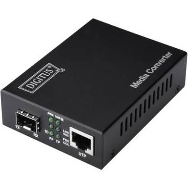 LAN, SFP Hálózati médiakonverter 1 Gbit/s Digitus DN-82130 LAN, SFP Hálózati médiakonverter 1 Gbit/s Digitus DN-82130