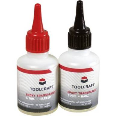 Epoxy gyanta k&eacute;szlet, &aacute;tl&aacute;tsz&oacute;, TOOLCRAFT 5