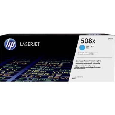 HP Toner 508X CF361X Eredeti Cián 9500 oldalak HP Toner 508X CF361X Eredeti Cián 9500 oldalak