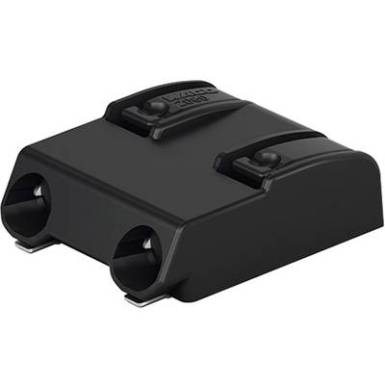 WAGO Rug&oacute;erős kapocst&ouml;mb 0.75 mm? P&oacute;lussz&aacute;m 2 Fekete 1 db