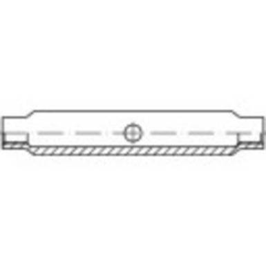 Huzalfesz&iacute;tő anya M16 Ac&eacute;l Galvanikusan cinkezett TOOLCRAFT 136561 DIN 1478 1 db