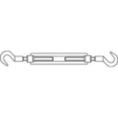 Huzalfeszítő M8 Acél Galvanikusan cinkezett TOOLCRAFT 136619 DIN 1480 1 db Huzalfeszítő M8 Acél Galvanikusan cinkezett TOOLCRAFT 136619 DIN 1480 1 db
