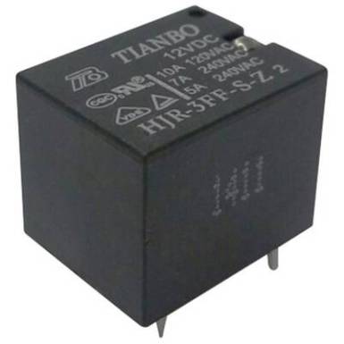 Tianbo Electronics HJR-3FF-S-Z 24VDC Ny&aacute;k rel&eacute; 24 V/DC 15 A 1 v&aacute;lt&oacute; 1 db
