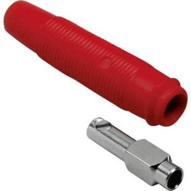 Labor csatlakozóaljzat, egyenes 4 mm, piros BKL Electronic 072213 Labor csatlakozóaljzat, egyenes 4 mm, piros BKL Electronic 072213