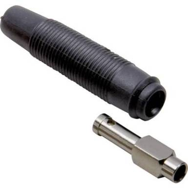 Labor csatlakoz&oacute;aljzat, egyenes 4 mm, fekete BKL Electronic 072214