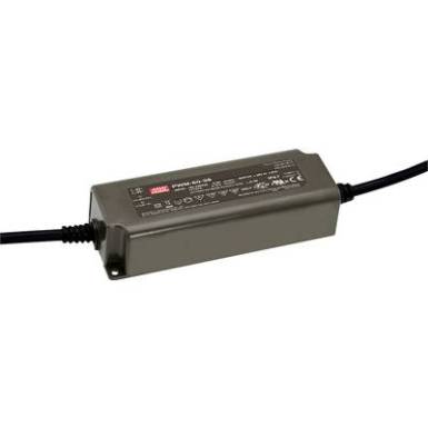 LED meghajtó, LED transzformátor Állandó feszültségű, Állandó áramú Mean Well PWM-60-12 60 W 5 A 12 V/DC Dimmelhető LED meghajtó, LED transzformátor Állandó feszültségű, Állandó áramú Mean Well PWM-60-12 60 W 5 A 12 V/DC Dimmelhető