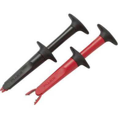 Biztonsági krokodilcsipesz készlet 4 mm-es alj CAT IV 600 V, CAT III 1000 V Piros, Fekete Fluke AC220 Biztonsági krokodilcsipesz készlet 4 mm-es alj CAT IV 600 V, CAT III 1000 V Piros, Fekete Fluke AC220