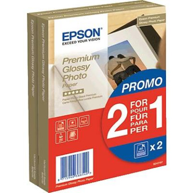 Fénykép papír Epson Premium Glossy Photo Paper C13S042167 10 x 15 cm 255 g/m? 80 lap Magasfényű