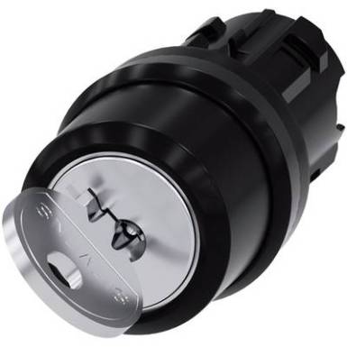 Kulcsos kapcsoló Műanyag előlapi gyűrű Fekete 1 x 45 ° Siemens SIRIUS ACT 3SU1000-4BC01-0AA0 1 db Kulcsos kapcsoló Műanyag előlapi gyűrű Fekete 1 x 45 ° Siemens SIRIUS ACT 3SU1000-4BC01-0AA0 1 db
