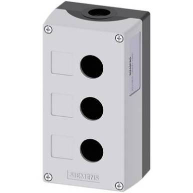 Üres ház 3 beépítési hely (H x Sz x Ma) 154 x 85 x 64 mm felirat nélkül Szürke Siemens SIRIUS ACT 3SU1803-0AA00-0AB1 1 db Üres ház 3 beépítési hely (H x Sz x Ma) 154 x 85 x 64 mm felirat nélkül Szürke Siemens SIRIUS ACT 3SU1803-0AA00-0AB1 1 db