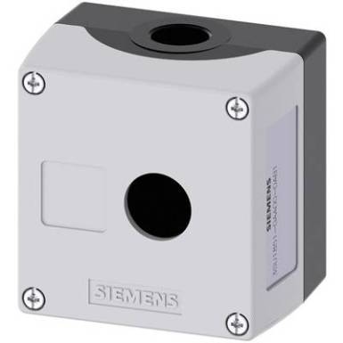 &Uuml;res h&aacute;z 1 be&eacute;p&iacute;t&eacute;si hely, Talajr&ouml;gz&iacute;t&eacute;shez (H x Sz x Ma) 89.4 x 85 x 64 mm felirat n&eacute;lk&uuml;l Sz&uuml;rke Siemens SIRIUS ACT 3SU1851-0AA00-0AB1 1 db