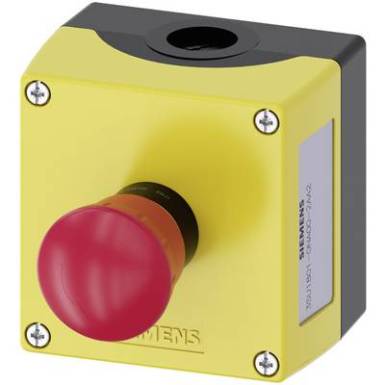 Gomba alakú kapcsoló házban Sárga Siemens SIRIUS ACT 3SU1801-0NA00-2AA2 1 db Gomba alakú kapcsoló házban Sárga Siemens SIRIUS ACT 3SU1801-0NA00-2AA2 1 db
